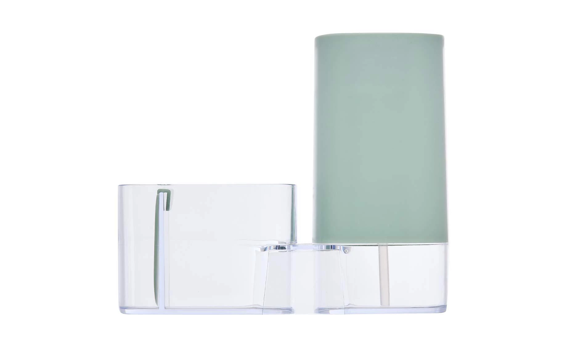 Dispenzer za sapun sa posudom za sudoperu Poly 19 cm zeleni