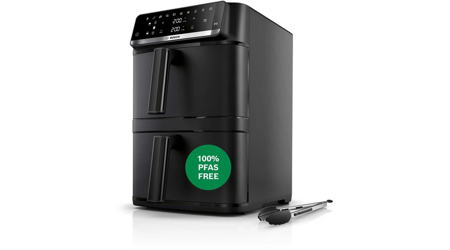 Bosch MAFD661B7 airfryer dupla korpa