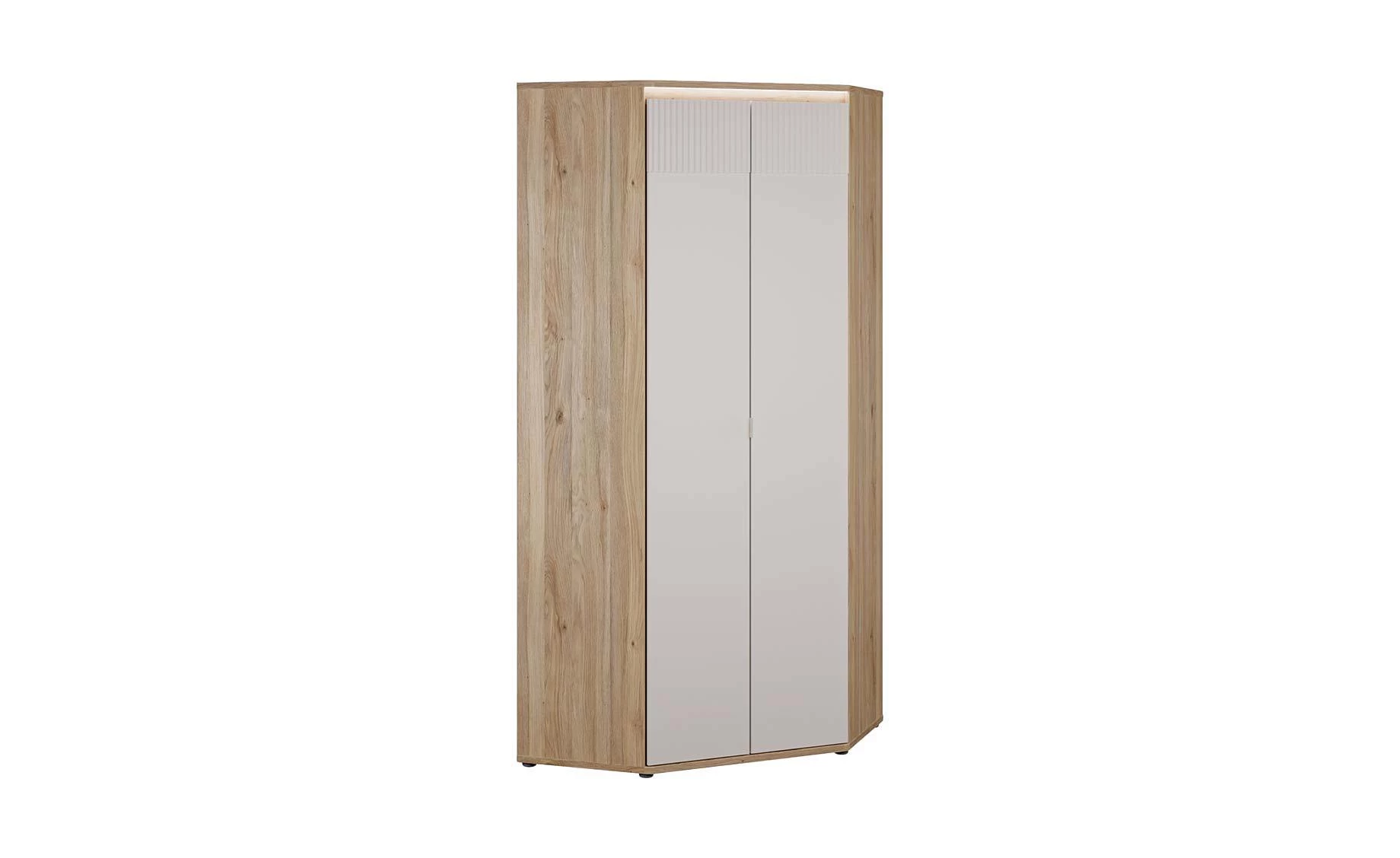 Mimatte ugaoni ormar 92x92x211 cm kašmir/natur