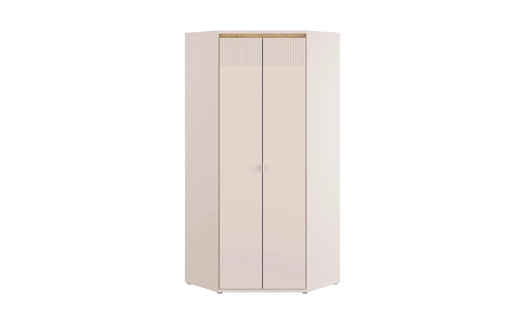 Mimatte ugaoni ormar 92x92x211 cm kašmir/natur