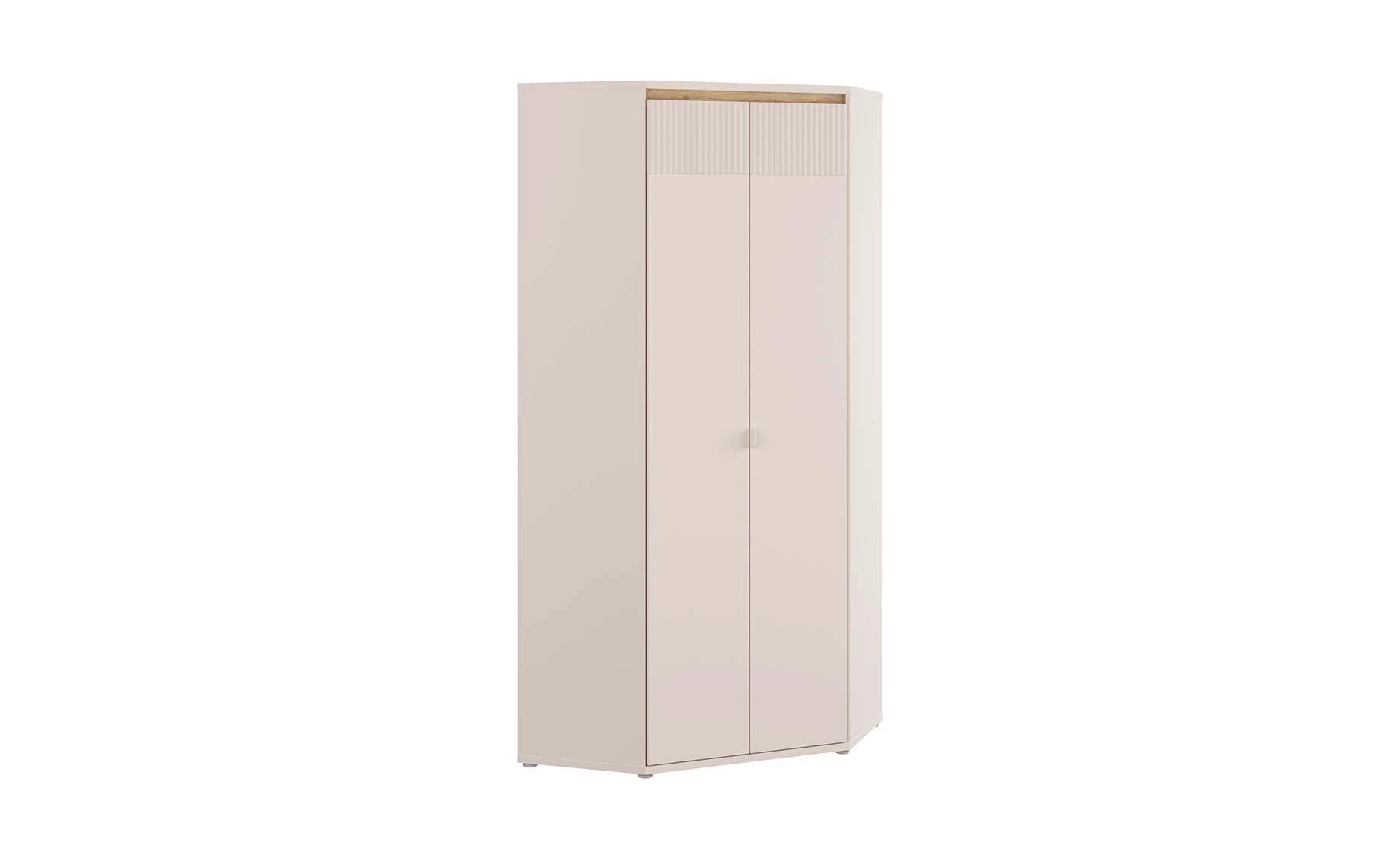 Mimatte ugaoni ormar 92x92x211 cm kašmir/natur