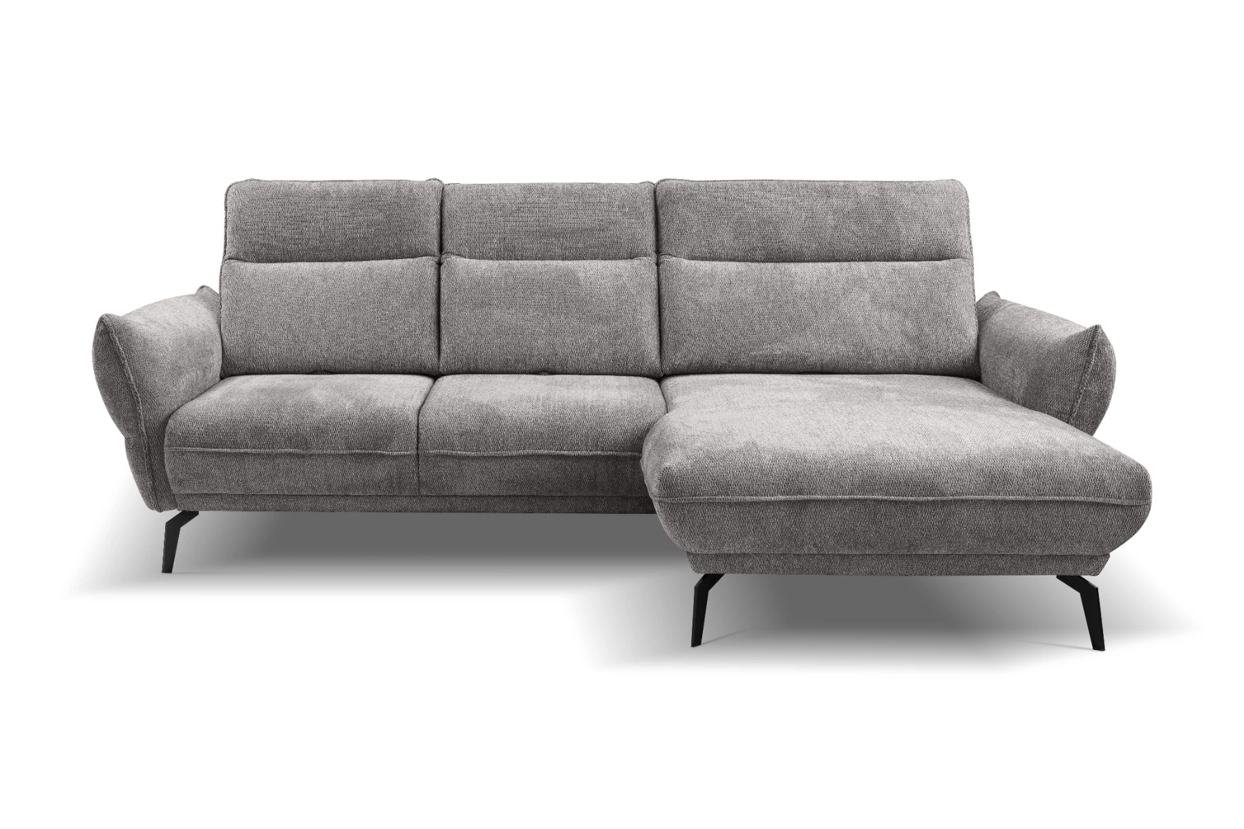 Vini ugaona garnitura sa pomičnim naslonima 265x127x88/105 cm taupe desna