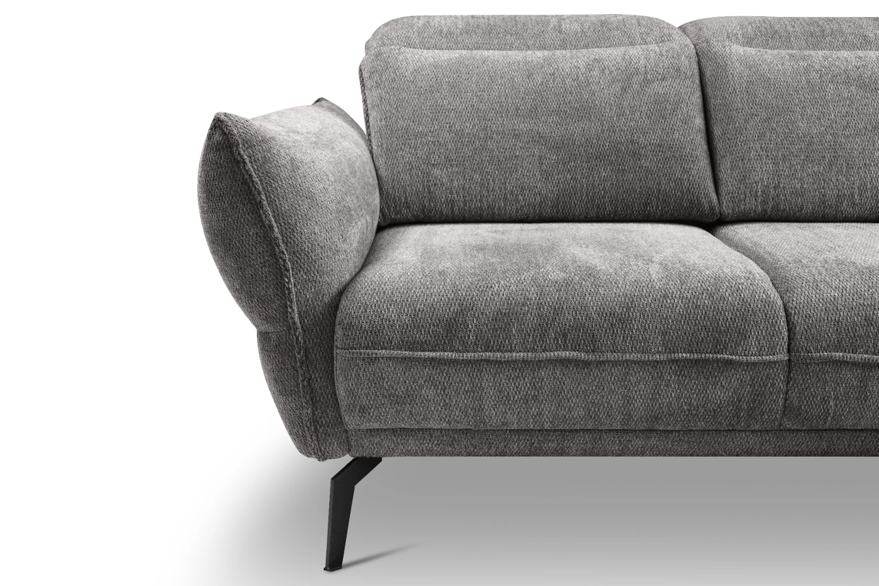 Vini ugaona garnitura sa pomičnim naslonima 265x127x88/105 cm taupe desna