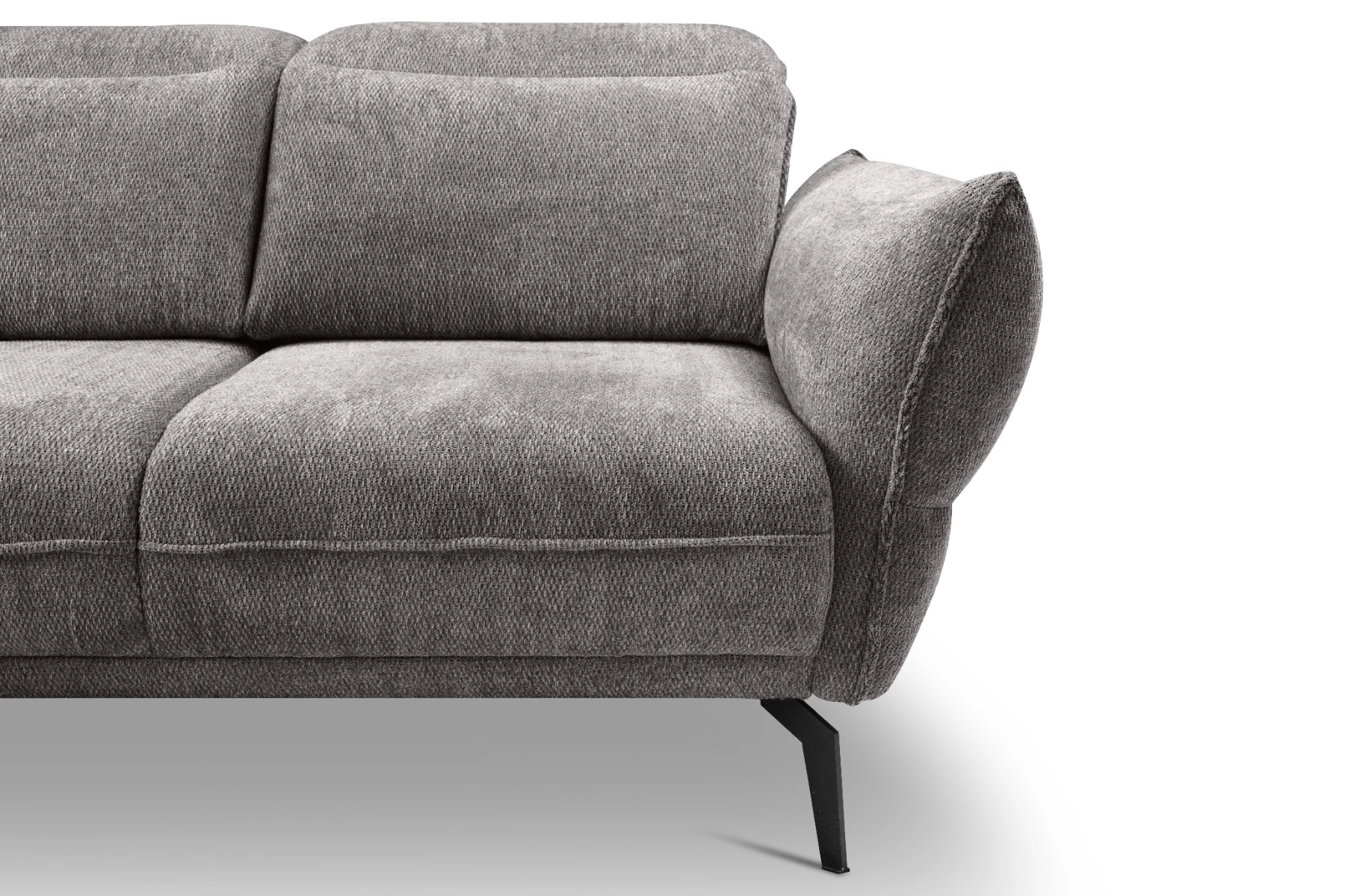 Vini ugaona garnitura sa pomičnim naslonima 265x127x88/105 cm taupe leva