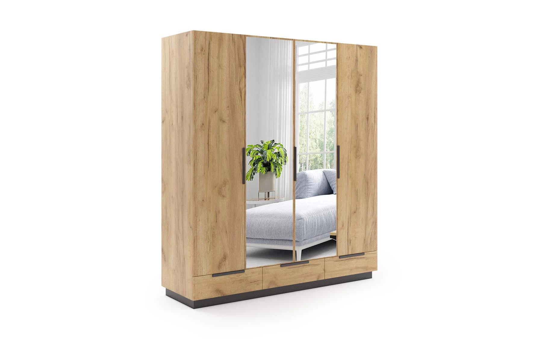 Halden otklopni ormar 200x60x215 cm natur