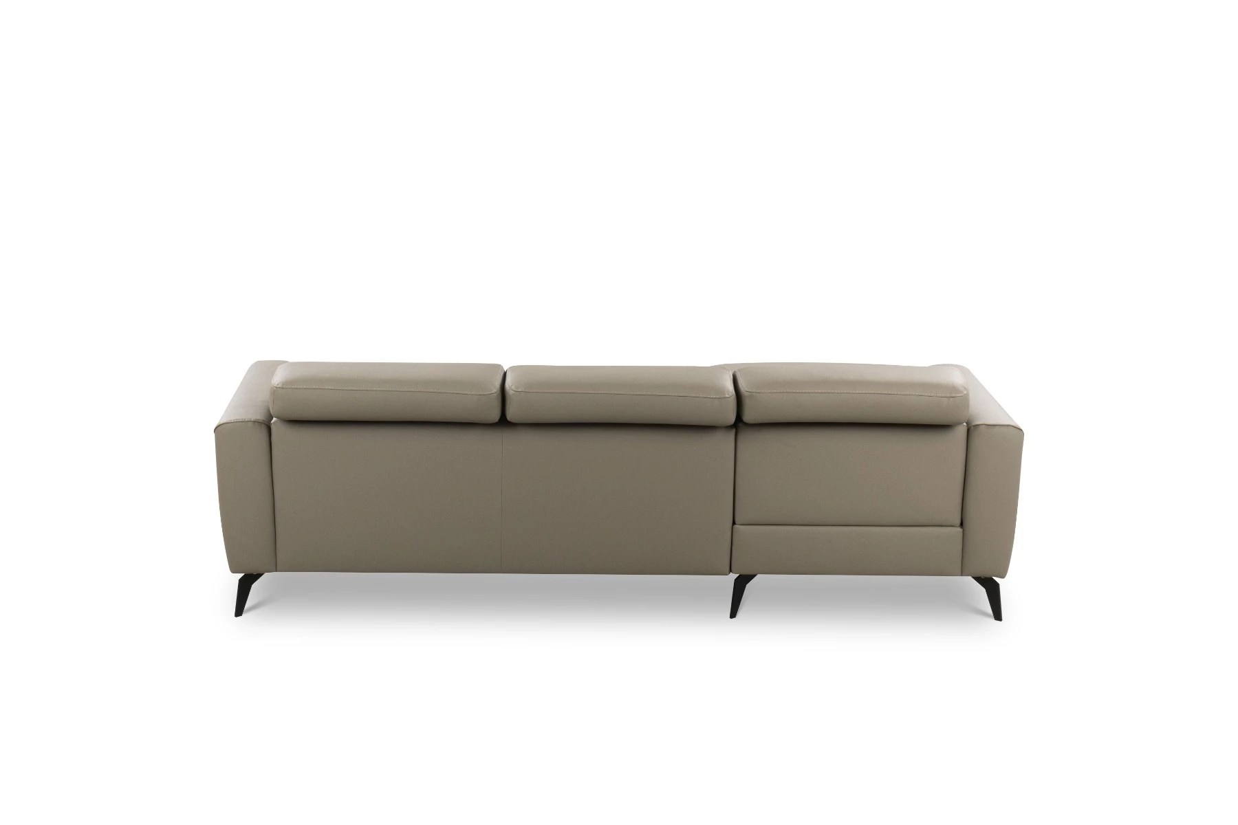 Bono ugaona garnitura sa ležajem i prostorom za odlaganje 235x179x73/97 cm taupe leva