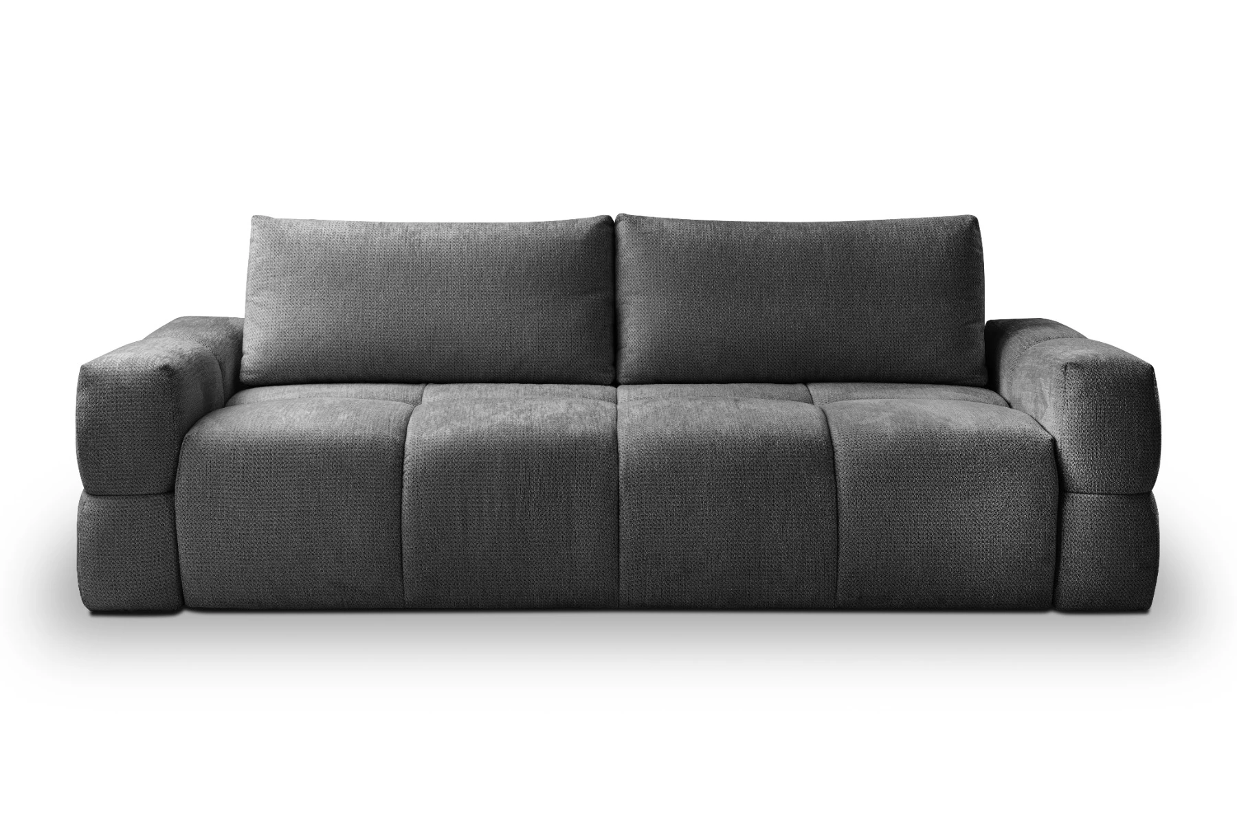 Taremi trosed sa ležajem i prostorom za odlaganje 248x104x90 cm tamno sivi