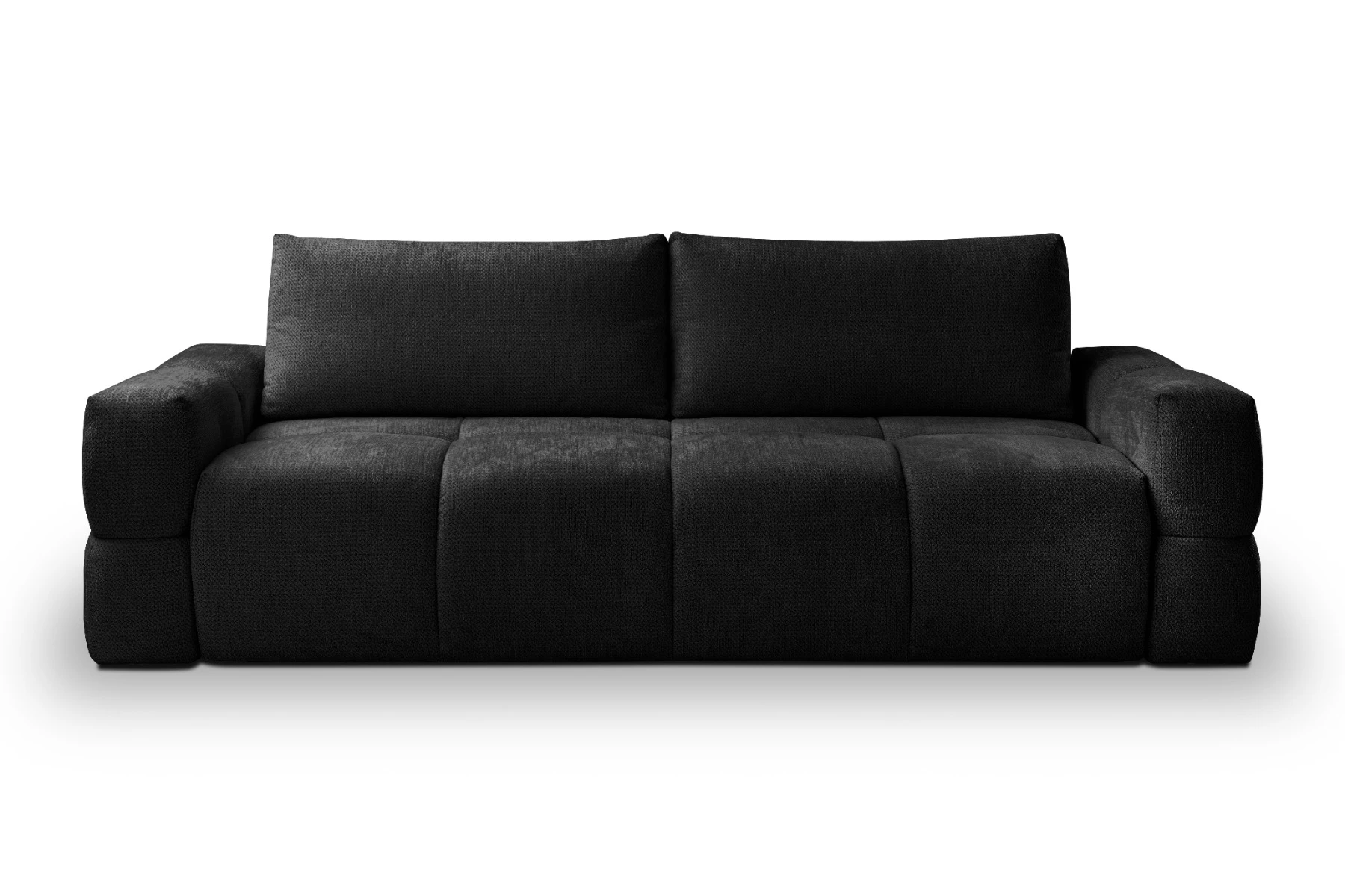 Taremi trosed sa ležajem i prostorom za odlaganje 248x104x90 cm crni