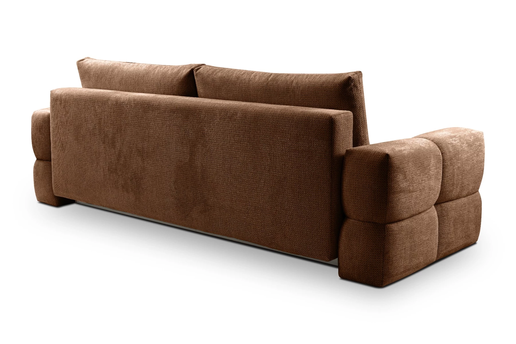 Taremi trosed sa ležajem i prostorom za odlaganje 248x104x90 cm terakota