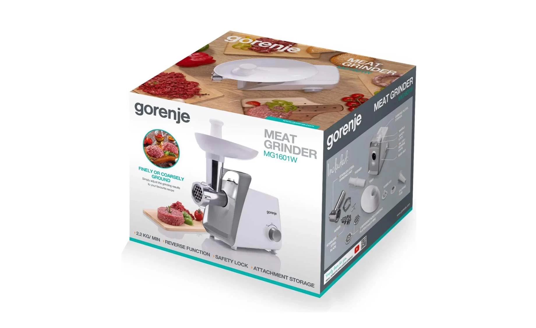 Gorenje MG 1601 W aparat za mlevenje mesa