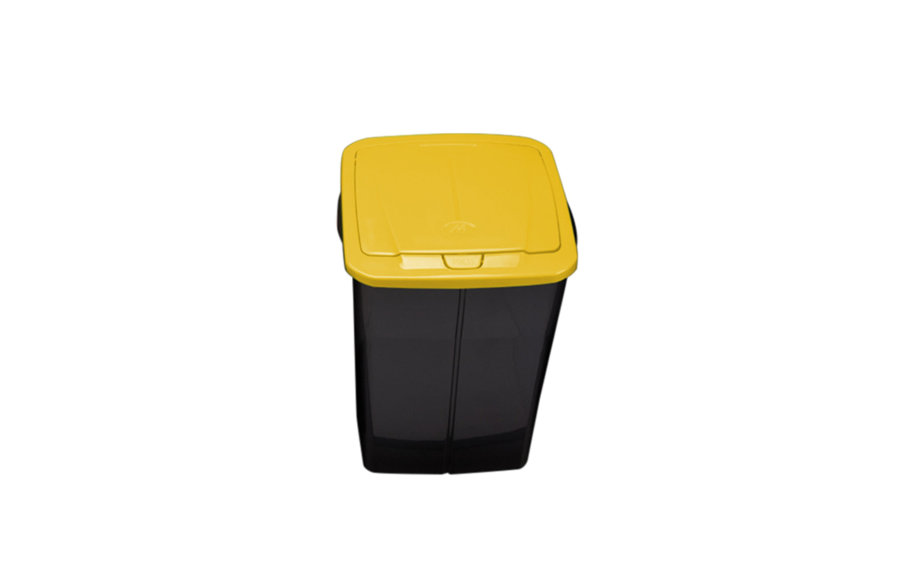 Kanta za smeće Ecobin 45l, žuti poklopac