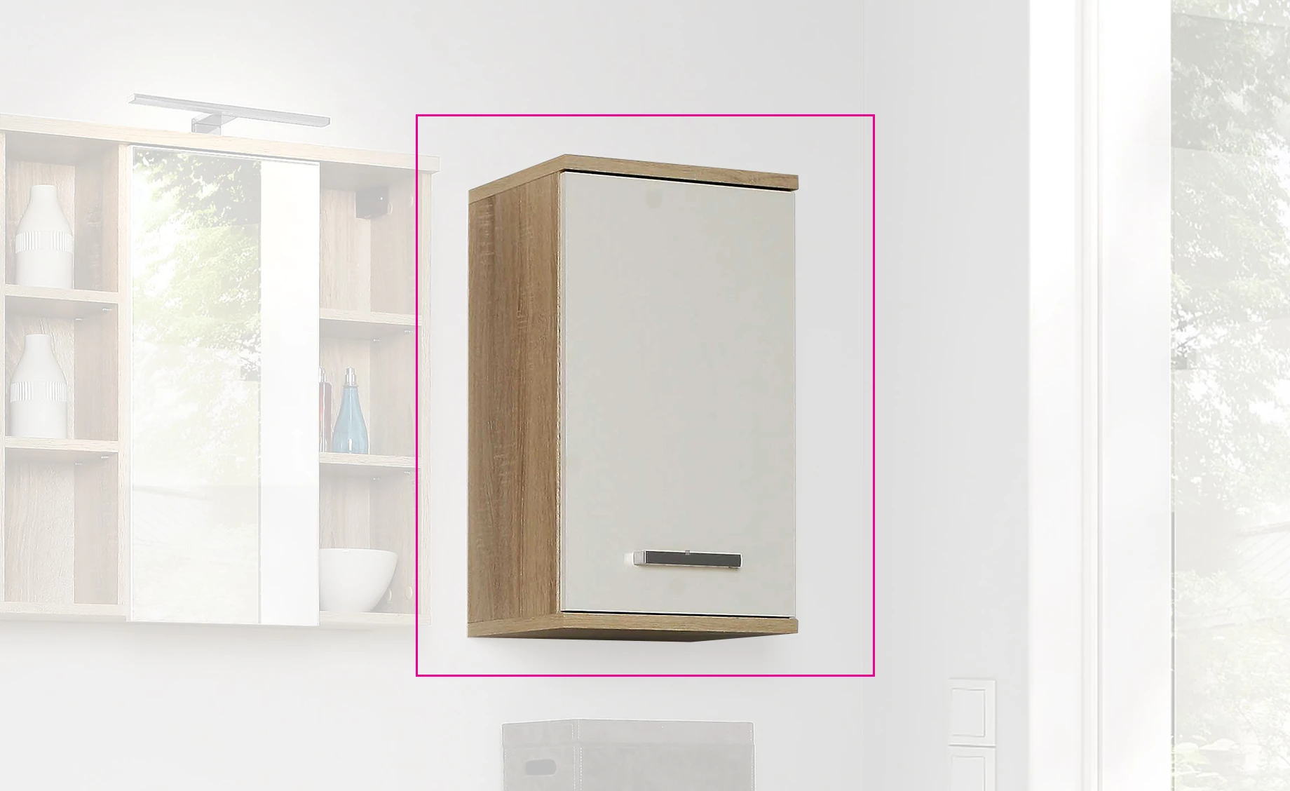  Veris viseći ormarić 1 vrata 40x29x69 cm