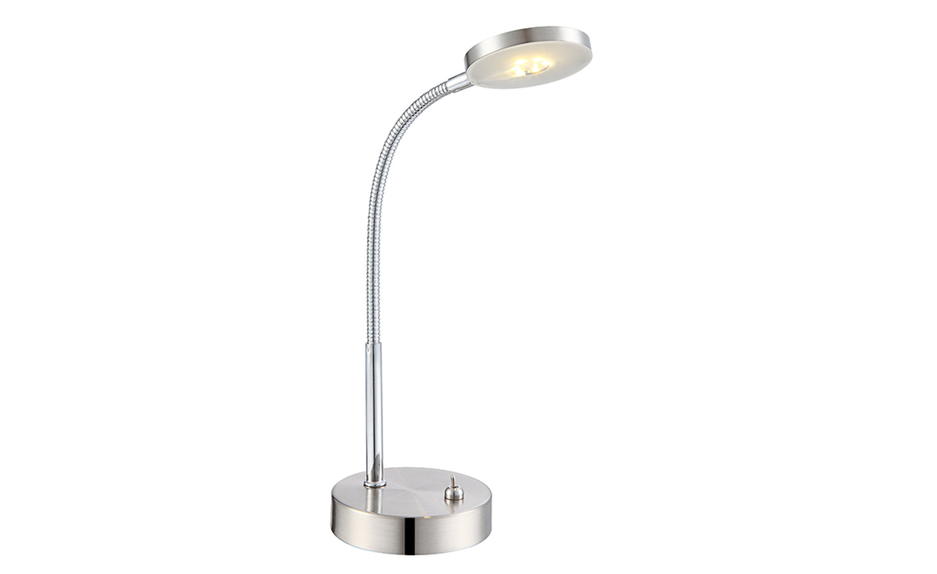 Stolna svjetiljka LED srebrna