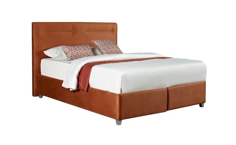 Bari krevet sa spremnikom 196x216x124 cm narančasti