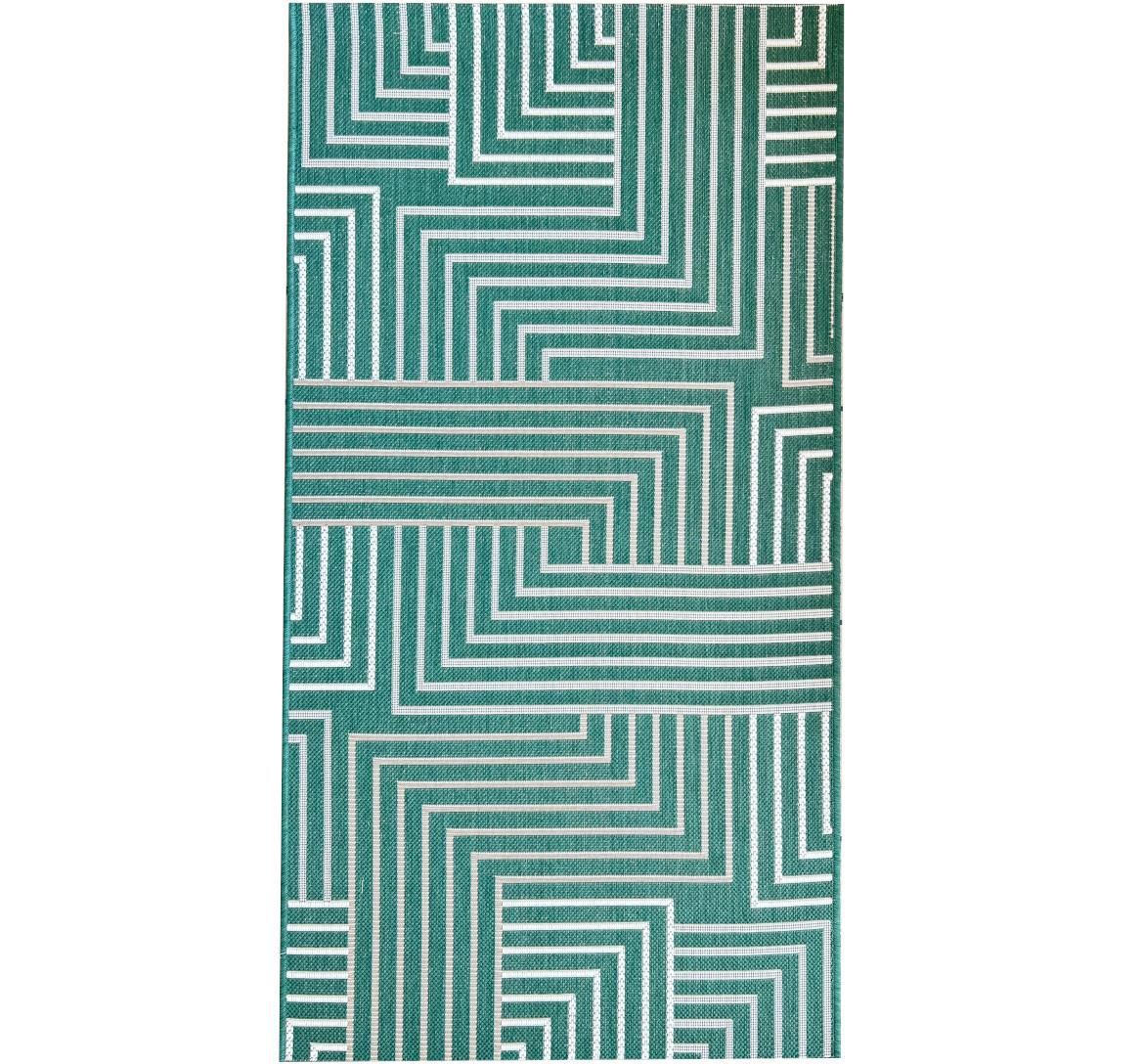 Tepih Palma Lines 160x230cm Zeleni | Emmezeta Webshop