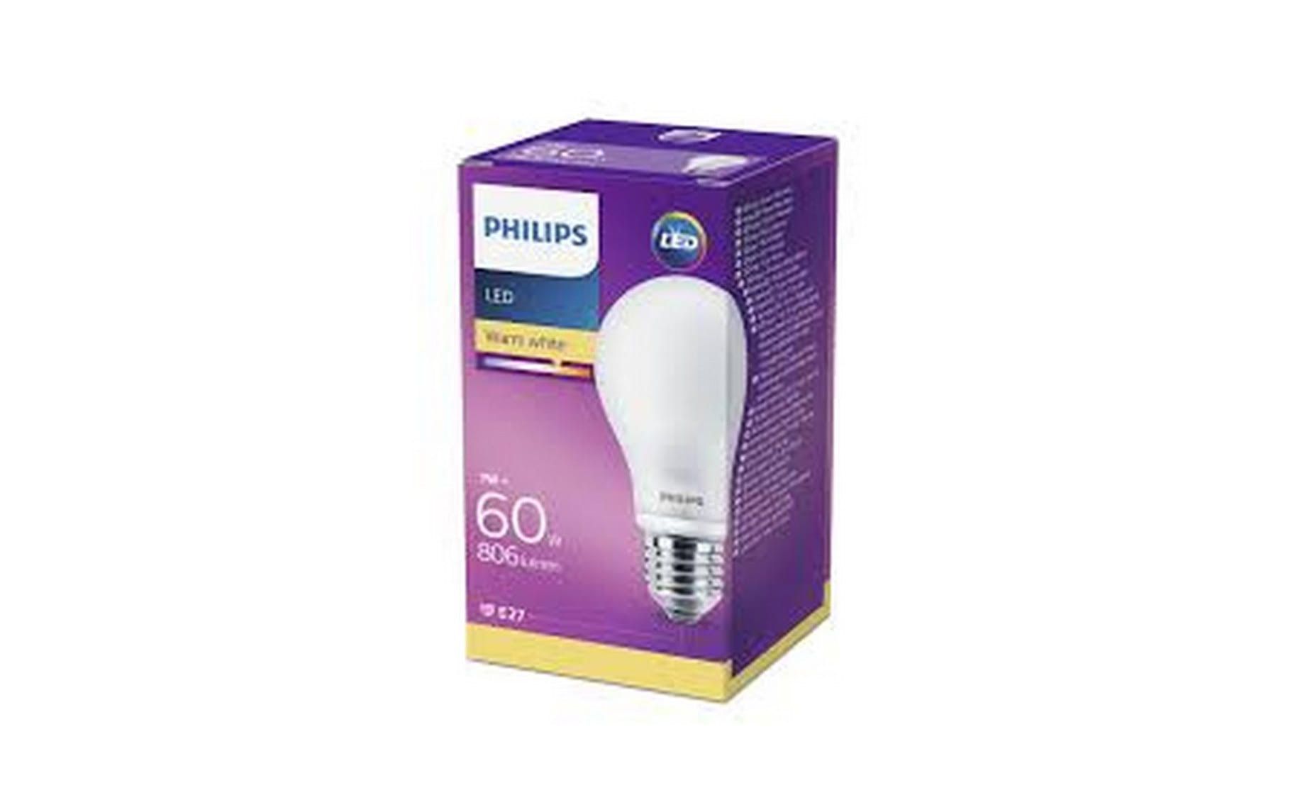 Philips 7w 2700k on sale 806lm 60ma