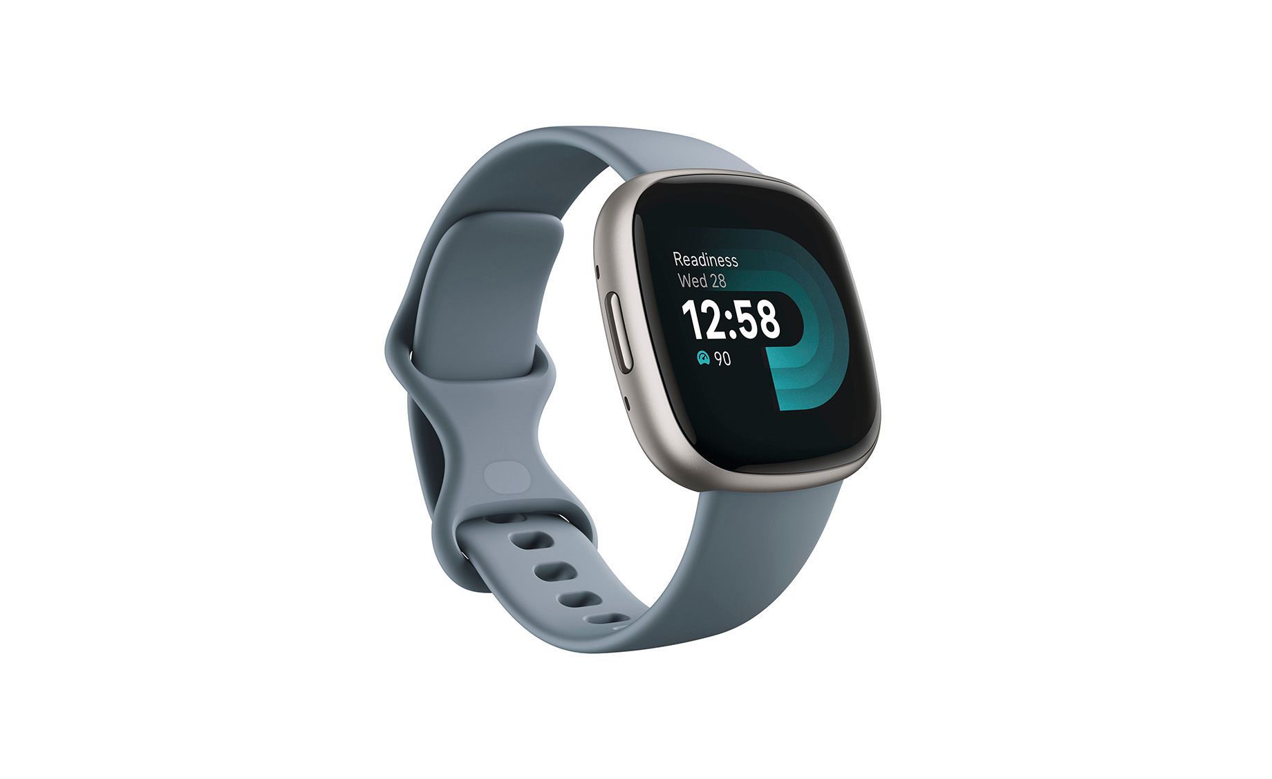 Fitbit Versa 4 pametni sportski sat Waterfall Blue Platinum