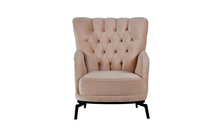 Bell fotelja roze 83x84x102cm