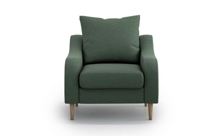 Benito fotelja zelena 81x85x88 cm