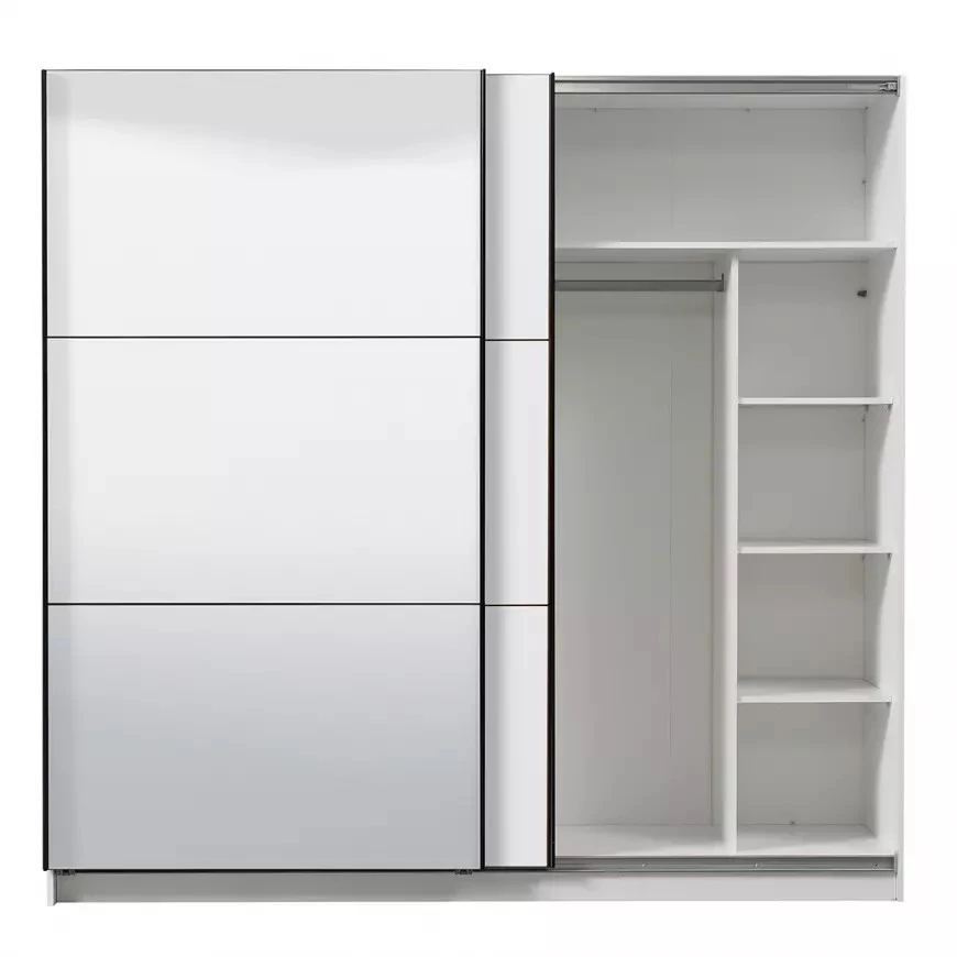 Sierra klizni ormar 217x62.5x209.9 cm bela